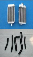 Load image into Gallery viewer, GPI ALUMINUM ALLOY RADIATOR and HOSE FOR  1998-2000 Suzuki RM125W RM125X RM125Y 1998 2000 1999 RM 125 W RM 125 X RM 125 Y
