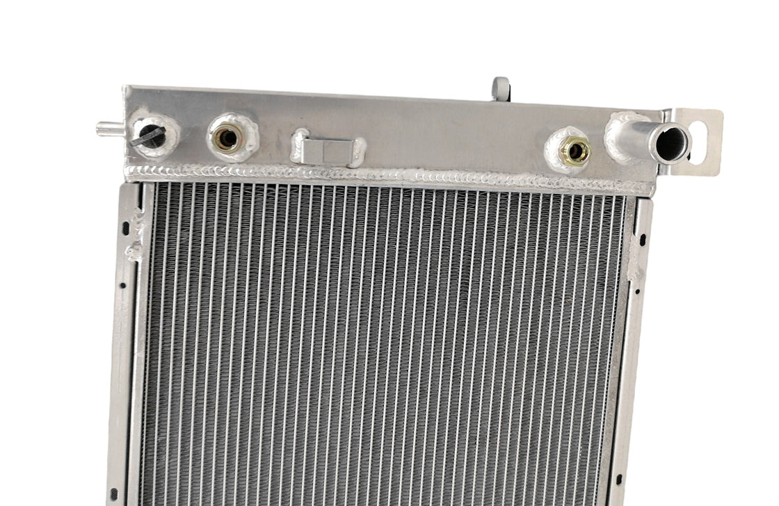 GPI Aluminum Radiator &fan For 2003-2009 Hummer H2 6.0 V8 /99-11 Silve ...