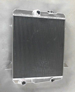 56mm Aluminum radiator FOR  1965-1967 TRIUMPH TR4A Manual 1965 1966 1967 1968