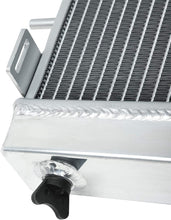 Load image into Gallery viewer, GPI Aluminum Radiator &amp; Fans for 1991-2001 Jeep Wrangler Cherokee XJ SE Comanche MJ 2.5/4.0 242 150  1992 1993 1994 1995 1996 1997 1998 1999 2000

