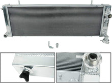 Load image into Gallery viewer, GPI Aluminum Radiator &amp; Fans for 1991-2001 Jeep Wrangler Cherokee XJ SE Comanche MJ 2.5/4.0 242 150  1992 1993 1994 1995 1996 1997 1998 1999 2000

