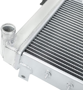 GPI 3 Row Aluminum Racing Radiator For 1991-2001 Jeep Cherokee/Comanche 2.5L/4.0L l4/l6  1991 1992 1993 1994 1995 1996 1997 1998 1999 2000 2001