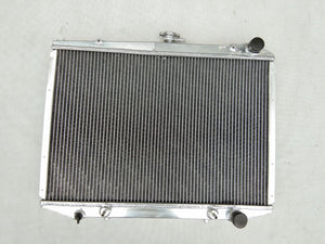 Aluminum Radiator & fan for 1986-1997 Nissan Pickup D21 Pathfinder 2.4L 3.0L L4 V6 1986 1987 1988 1989 1990 1991 1992 1993 1994 1995 1996 1997