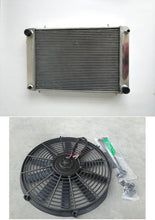Load image into Gallery viewer, GPI 62MM CORE aluminum radiator +FAN FOR 1978–1981 Triumph TR8 TR 8 3.5L V8  1978 1979  1980 1981
