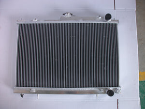 GPI 52MM Aluminum Radiator& FANS FOR 1994-1998  NISSAN SKYLINE R33 R34 GTR GTS-T GTST RB25DET  MT  1994 1995 1996 1997 1998