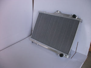 GPI 52MM Aluminum Radiator& FANS FOR 1994-1998  NISSAN SKYLINE R33 R34 GTR GTS-T GTST RB25DET  MT  1994 1995 1996 1997 1998