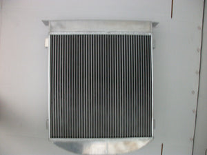 3 ROW Aluminum Radiator & FAN For 1932 FORD CHOPPED FORD ENGINE AT 1932