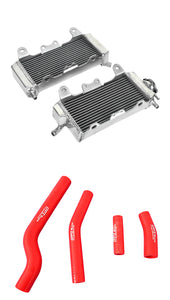 GPI Aluminum Radiator & hose For 2007-2009 Yamaha YZ450F / WR450F 2007-2011 007 2008 2009 2010 2011