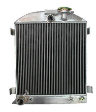 Load image into Gallery viewer, 3 ROW Aluminum Radiator &amp; FAN For 1932 FORD CHOPPED FORD ENGINE AT 1932
