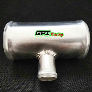 2.5" 63mm Blow Off Valve Adapter Aluminum T-Pipe Shape Tube for 25mm ID BOV 3