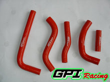 Load image into Gallery viewer, GPI Silicone radiator hose for Suzuki RMZ250 RMZ 250 2010 2011 2012
