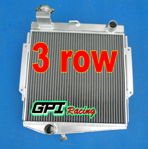GPI 3ROW Aluminum radiator for 1966 -1970 Datsun Roadster Fairlady Sports SRL311/SR311  MT  1966 1967 1968 1969 1970