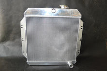 Load image into Gallery viewer, 3 Row Aluminum Radiator &amp; fan For 1960-1962  Chevy / GM Pickup Truck Manual 1960 1961 1962
