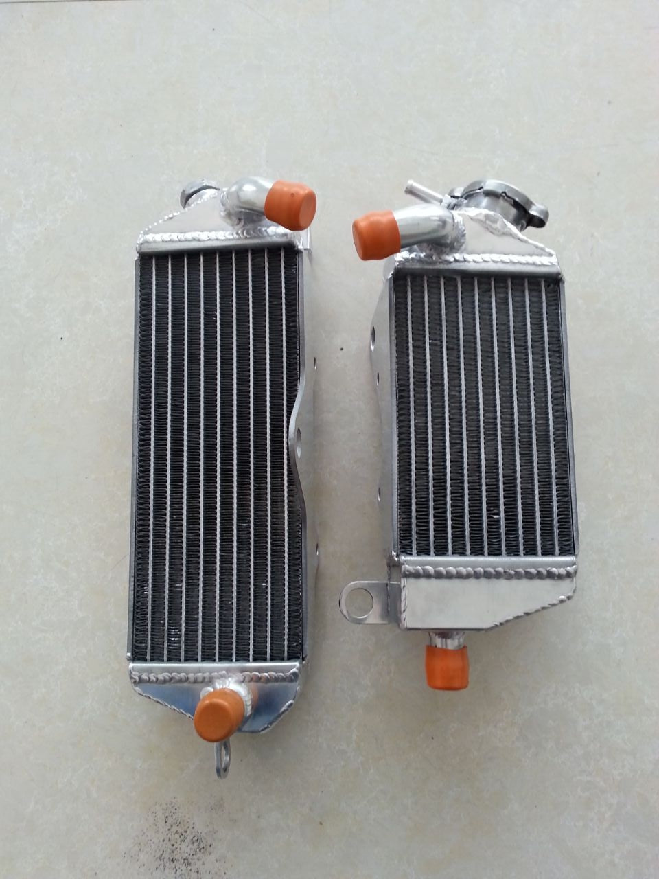 GPI L&R Aluminum Radiator FOR 1989-1994 Kawasaki KDX200 KDX 200SR