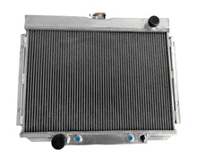 Load image into Gallery viewer, 3 Row Aluminum Radiator for 1967-1970 Ford Mustang Torino Cougar XR7 V8 24&quot;W 1967 1968 1969 1970
