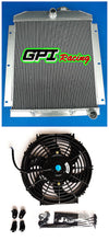 Load image into Gallery viewer, Aluminum Radiator &amp; FAN FOR 1947-1954 CHEVY PICKUP TRUCK INCLUDES TRANNY COOLER 1947 1948 1949 1950 1951 1952 1953 1954
