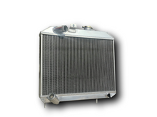 Load image into Gallery viewer, 3 Row aluminum radiator &amp; FANS for 1941-1952 JEEP Willys 1941 1942 1943 1944 1945 1946 1947 1948 1949 1950 1951 1952
