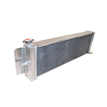 Load image into Gallery viewer, GPI 32&quot; x10&quot; x 3.5&quot; Universal Aluminum Heat Exchanger Air to Water Intercooler+cap
