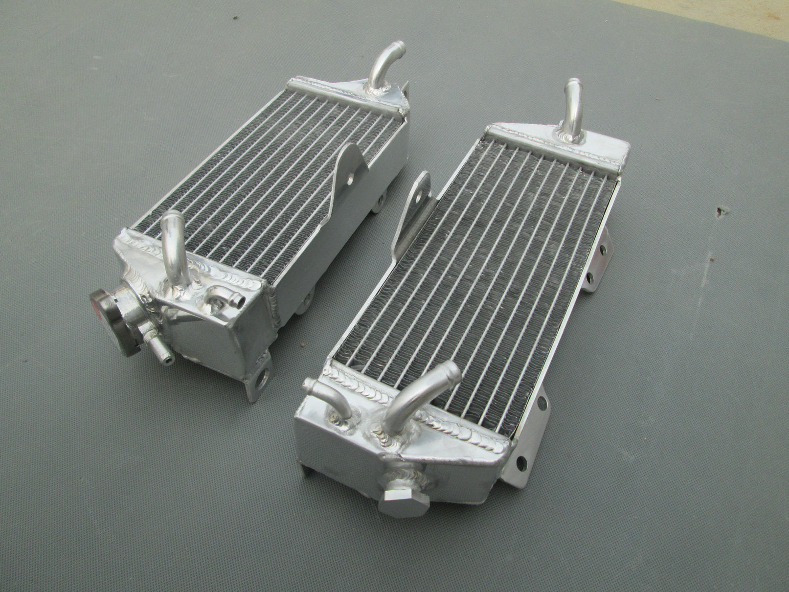 GPI L&R aluminum radiator FOR Kawasaki KX125 KX250 KX 250 2-stroke