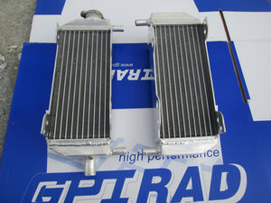 GPI Aluminum Radiator FOR 2001-2008 Suzuki RM250  RM 250   2001  2002 2003 2004  2005 2006 2007 2008