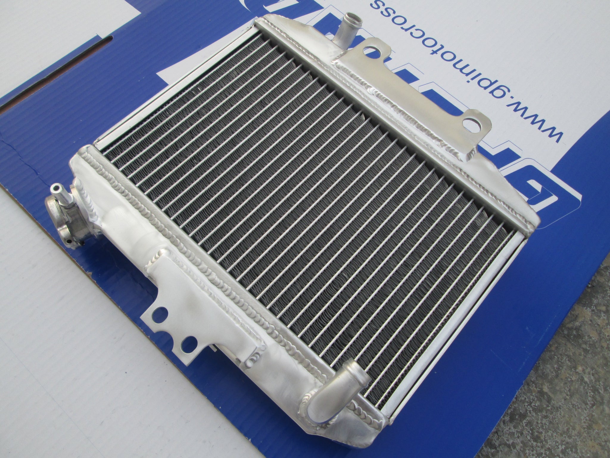 GPI Aluminum radiator FOR Honda CR250 CR 250 R CR250R 2-stroke 1997 19 ...