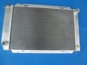 GPI 2Row Aluminum Radiator For 1979-1993 Ford Mustang GT / LX 5.0L V8 302 polished 1979 1980 1981 1982 1983 1984 1985 1986 1987 1988 1989 1990 1991 1992 1993
