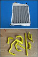 Load image into Gallery viewer, 2 Row Aluminum Radiator &amp;Silicone Coolant Hose for 1961-1999 Austin Rover Mini Cooper S/SPI 1275/1.3L 1962 1992 1993 1994 1995 1996 1997 1998
