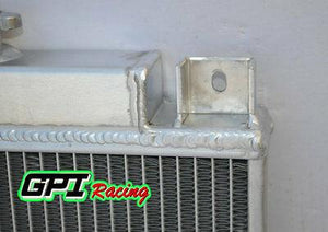 GPI 40mm Aluminum Radiator & fan  FOR 1989-1994 SUZUKI SWIFT GTI 1.0/1.3/1.6   1989 1990 1991 1992 1993 1994