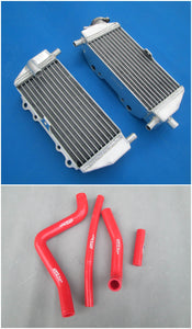 GPI aluminum radiator & hoses FOR 1994-2002 Kawasaki KX125 KX 125  1994 1995 1996 1997 1998 1999 2000 2001 2002