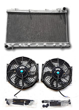 Load image into Gallery viewer, Aluminum Radiator + FAN For Subaru Forester XS 2003-2008 SG5 NON TURBO 2.5L AT

