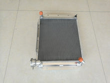 Load image into Gallery viewer, GPI 62MM ALUMINUM  RADIATOR CUSTOM  &amp; fan FOR MG MGA 1500,1600, 1622, DE LUXE MT 1955-1962 1955 1956 1957 1958 1959 1960 1961 1962
