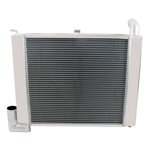 GPI 3 core aluminum radiator & fan for 1963-1972 CORVETTE C2 C3 5.3 5.4 5.7 6.5 7.0 7.4 V8  MT 1963 1964 1965 1966 1967 1968 1969 1970 1971 1972