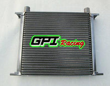 Load image into Gallery viewer, 30 Row AN-10 AN Universal Transmission Oil Cooler &amp; 7&quot; fan JAPAN TUNING CARS
