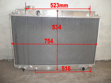 Load image into Gallery viewer, GPI Aluminum radiator &amp; fans for 1991-2000 LEXUS SC300 Z30 /TOYOTA SOARER JZZ31 3.0L Manual  1991 1992 1993 1994 1995 1996 1997 1998 1999 2000
