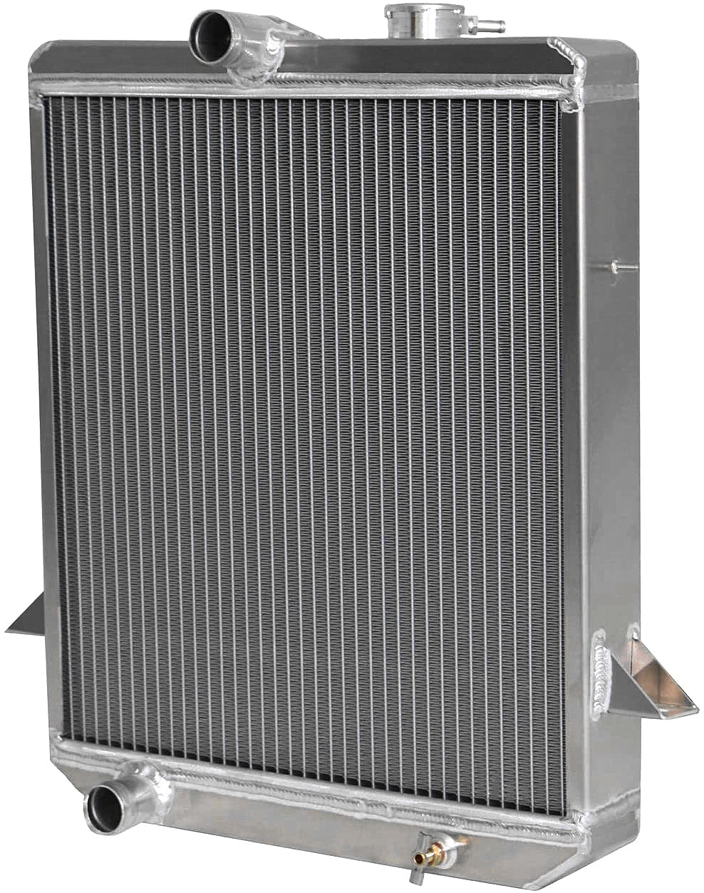 56mm Aluminum radiator FOR  1965-1967 TRIUMPH TR4A Manual 1965 1966 1967 1968