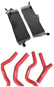 GPI Aluminum Radiator & HOSE FOR 1985-1988 Honda CR500 CR500R CR 500 R 1985 1888 1986 1987 1988