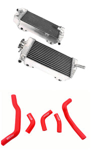 GPI Aluminum  radiator+hose for 2005-2008 Honda CRF 450 R CRF450 2005 2006 2007 2008