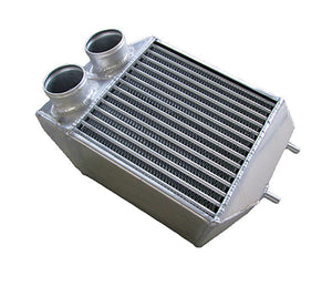 GPI 5" Side mount Aluminum Intercooler+FAN For 1985-1991  Renault Super 5 R5 GT turbo 1985 1986 1987 1988 1989 1990 1991