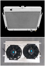 Load image into Gallery viewer, GPI Aluminum Radiator &amp; Shroud &amp; FANS FOR 1963-1968 Chevy Impala / 1964-1967 Chevy El Camino  1963  1964 1965 1966 1967 1968
