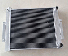 Load image into Gallery viewer, Aluminum radiator+fans for 1976-1986 JEEP CJ7 With Chevy V8 LS SWAP  manual 1977 1978 1979 1980 1981 1982 1983 1984 1985 1987
