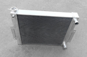 2.5"CORE aluminum radiator for 1976-1986 Jeep CJ7 With Chevy V8 LS SWAP  manual  1977 1978 1979 1980 1981 1982 1983 1984 1985 1986 1987