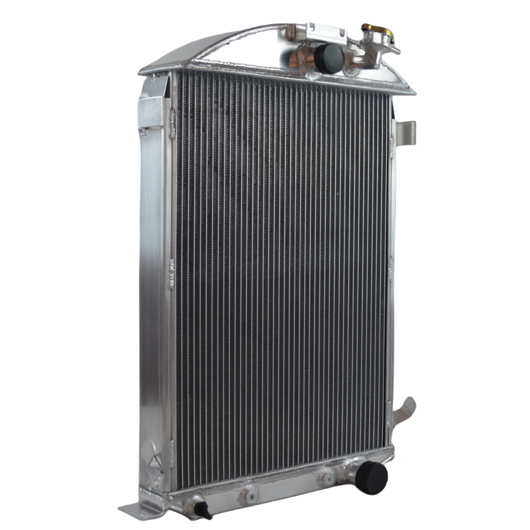 GPI Aluminum Radiator for 1930 1931 Ford Model A Chevy Config V8 ...