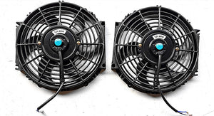 GPI 3row  Aluminum Radiator & Shroud fans FOR 1994-1996  Ford Mustang GT/GTS/SVT 3.8L 5.0L MT 1994 1995 1996