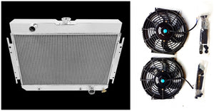 GPI 3 ROW ALUMINUM RADIATOR & fan for 1963-1968 CHEVY CHEVELLE/ IMPALA 1963  1964 1965 1966 1967 1968