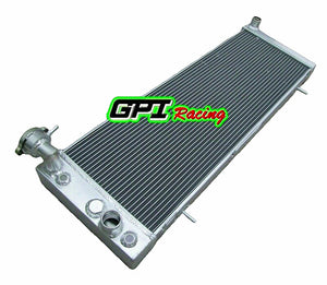 GPI 3 Row Aluminum Racing Radiator For 1991-2001 Jeep Cherokee/Comanche 2.5L/4.0L l4/l6  1991 1992 1993 1994 1995 1996 1997 1998 1999 2000 2001