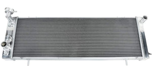 GPI 3 Row Aluminum Racing Radiator For 1991-2001 Jeep Cherokee/Comanche 2.5L/4.0L l4/l6  1991 1992 1993 1994 1995 1996 1997 1998 1999 2000 2001