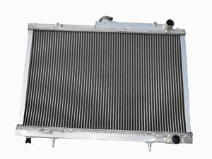 GPI 52MM Aluminum Radiator& FANS FOR 1994-1998  NISSAN SKYLINE R33 R34 GTR GTS-T GTST RB25DET  MT  1994 1995 1996 1997 1998