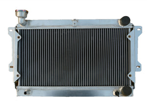 GPI ALUMINUM RADIATOR & fans FOR  1979-1982  MAZDA RX7 SA22C 12A  1979 1980 1981 1982