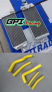 GPI ALUMINUM ALLOY RADIATOR and HOSE FOR 1998-2000  Suzuki RM125W RM125X RM125Y 1998 1999 2000