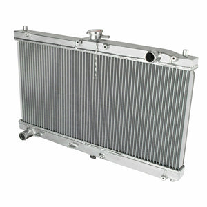 GPI 2 Row Aluminum Radiator For 1999-2005 Mazda Miata MX5 1.8L Manual Transmission  1999 2000 2001 2002 2003 2004 2005